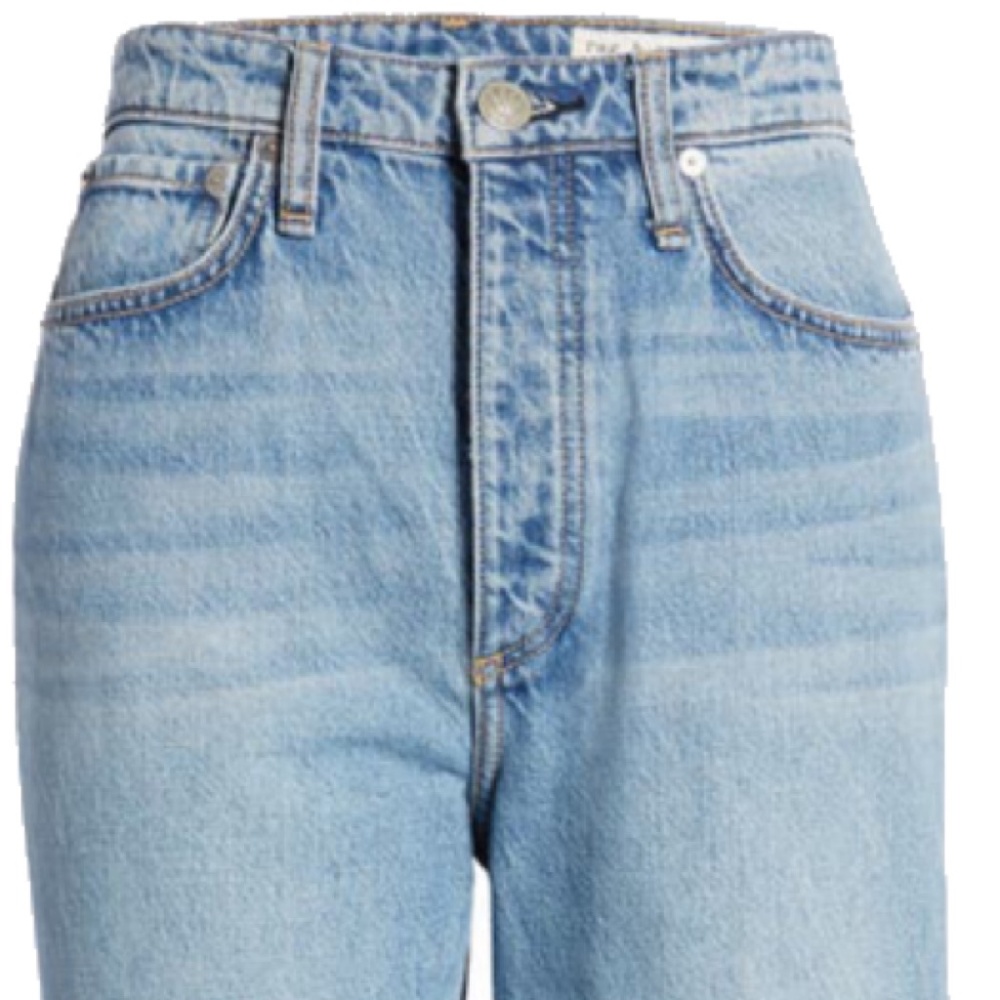 Rag & bone Alex Nonstretch High Waist Straight Leg Jeans, 28